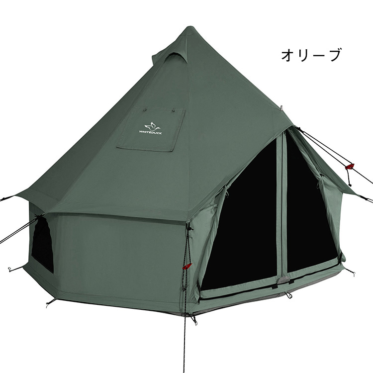 ホワイトダック　レガッタ10　オリーブ